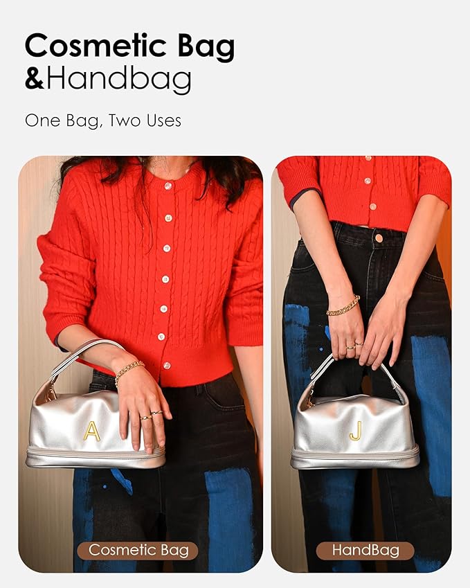 Trendy Gifts for Women, Personalized Makeup Bag - Image 2