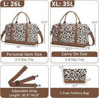 Travel Duffle Bag for Women, Weekender Bags, Hospital Bag for Labor Delivery - Image 2