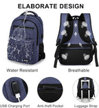 Laptop Backpack for Men Teens Boys, Water-Resistant 15.6 Inch College Bookbag - Image 5
