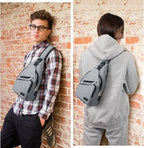 AMJ Crossbody Sling Bag Men Women, Casual Shoulder Backpack, Chest Daypack - Image 6