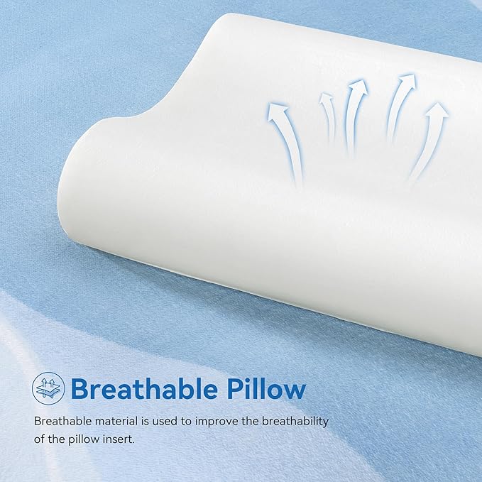 AM AEROMAX Firm Contour Memory Foam Pillow, Cervical Pillow - Image 7