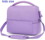 FlowFly Double Decker Cooler Insulated Lunch Bag Large Tote - Image 6
