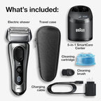 Braun Electric Razor for Men, Series 8 8467cc Electric Foil Shaver - Image 3