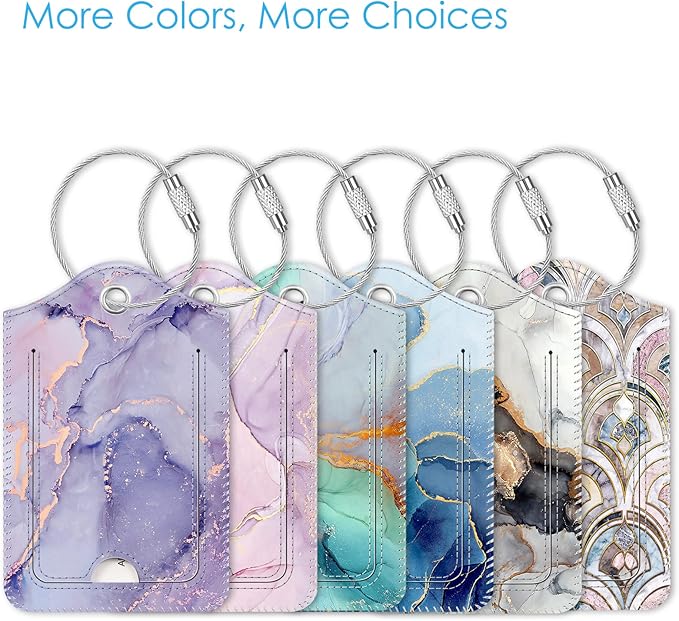Fintie Luggage Tags, Privacy Cover ID Label - Image 7
