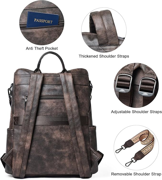 Shrrie 15.6 inch Laptop Backpack - Image 8
