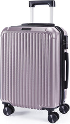 LIGHT FLIGHT Carry On Luggage 22x14x9 Airline Approved, Durable Hard Shell by LIGHTFLIGHT