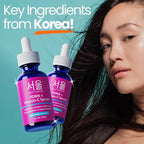 SeoulCeuticals PDRN Serum Salmon DNA Vitamin C Serum – Korean Skincare Anti Aging PDNR Skin Repair Booster – K Beauty PDRM Skin Care for Face 1oz