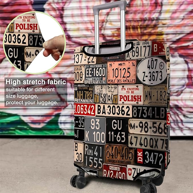 Travel Luggage Cover Suitcase Protector Fits 18-32 Inch Wheel Covers - Image 4