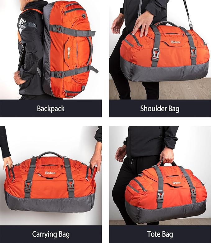 Ubon Large Duffel Bag Weekender Bags - Image 4