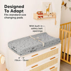 2-Pack Baby Changing Pad Covers - Image 4
