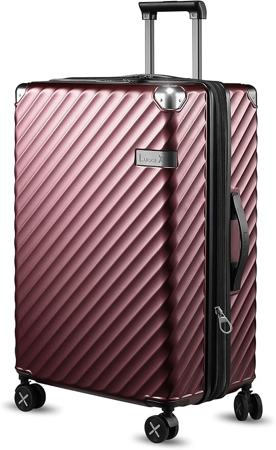LUGGEX Luggage with Spinner Wheels, Polycarbonate Expandable Hard Shell Suitcase - Image 4