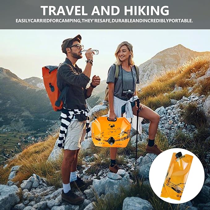 Collapsible 8L Water Storage Bag, BPA-Free Portable Folding Water Jug - Image 7
