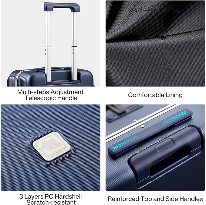 Hanke 20 Inch Carry On Luggage - Image 7
