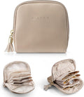 Vlando Small Jewelry Travel Case, Jewelry Pouch Bags by VLANDO
