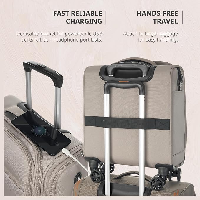 Verage Underseat Carry On Luggage - Image 5