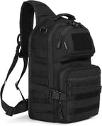 15L Tactical Crossbody Sling Bag | Everyday One Shoulder Backpack Fit 12 Inch by AMHEH