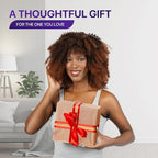 Bonnet Hair Dryer Attachment w/A Headband Integrated That Reduces Heat Around Ears & Neck - Diffuser Cap for Hair Dryer Curly Hair, Speeds Up Drying Time, Deep Conditioning at Home - Large (Purple)