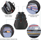 KROSER Travel Laptop Backpack 17.3 Inch XL Computer Backpack - Image 3