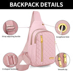 Small Sling Bag For Women Men Casual Crossbody Sling Backpack - Image 5