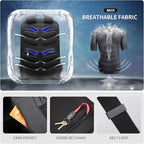 BOPai 15 inch Super Slim Laptop Backpack Men Anti Theft Waterproof Backpack - Image 4