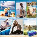 6 Pack Microfiber Thin Lightweight Beach Towel Oversized 71x32 Extra Large Sand - Image 7