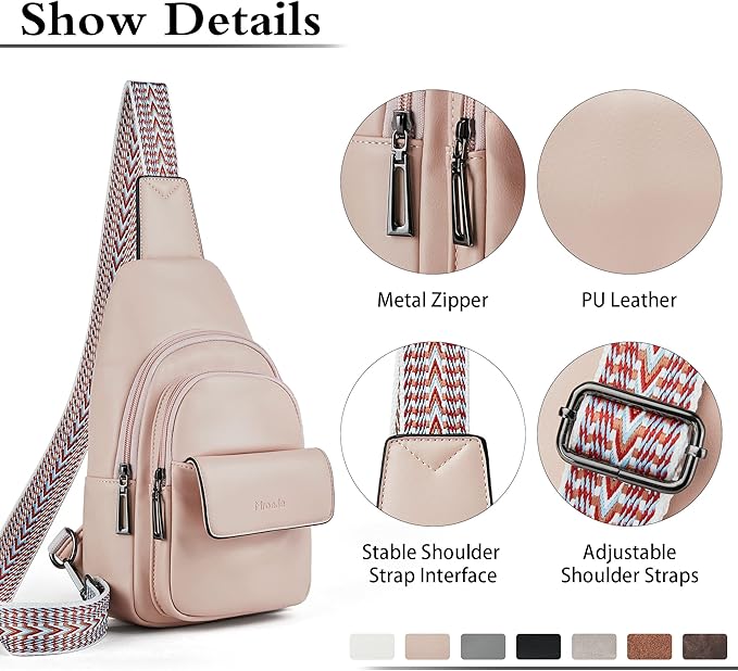 Sling Bag Crossbody Bags for Women Small Cross Body Bag Fanny Packs Chest Sling - Image 6