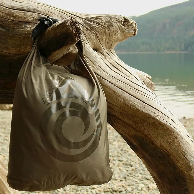 AquaQuest Rogue Dry Bag – 60L Olive Drab – 100% Waterproof Roll Top – Travel - Image 5