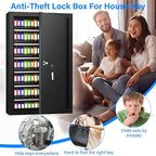 175 Keys Key Lock Box, Anti-Theft Key Cabinet - Image 8