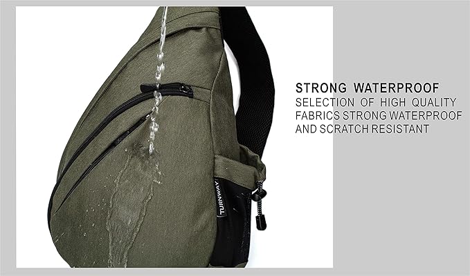 Water-Proof Sling bag/Crossbody Backpack/Shoulder Bag - Image 6
