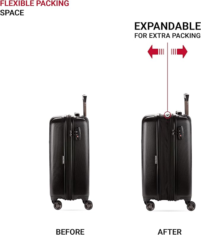 SwissGear 7272 Energie Expandable Hardside Luggage - Image 5