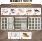 Budding Joy 2 Pack Shoe Organizer - Image 2