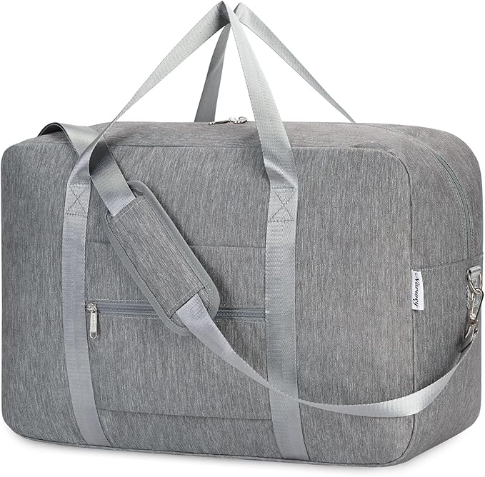 Carry on luaggage 22x14x9 Airlines Approved Foldable Carry on Bag Travel Duffel by Narwey