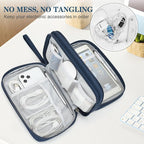 FYY Electronic Organizer, Large Travel Cable Organizer Bag Pouch Electronic - Image 5