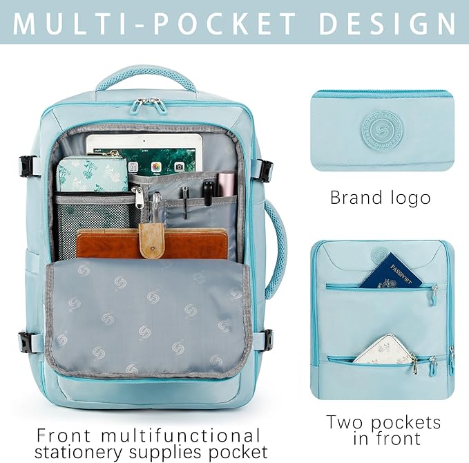 Sowaovut Travel Laptop Backpack, Extra Large High School College Backpacks - Image 5