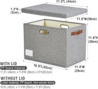 17" Large Collapsible Storage Bins - Image 3