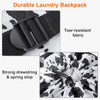 Femuar Laundry Bag Backpack Durable Laundry Bag - Image 4