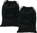 ZENPAC Shoe Bags for Storage, Washable Breathable Cotton Fabric Cloth for Boots by Zenpac