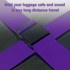 Luggage Straps for Suitcases TSA Approved Travel Belt 4 Pack by Chelmon - Image 4