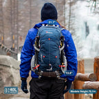 MOUNTAINTOP 25L/40L Hiking Backpack, Lightweight Travel Backpack - Image 4
