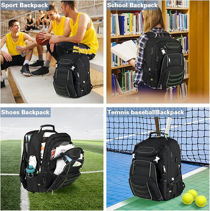 Travel Laptop Backpack, Extra Large 18.4 Inch Laptop RFID Anti Theft TSA - Image 6