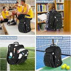 Travel Laptop Backpack, Extra Large 18.4 Inch Laptop RFID Anti Theft TSA - Image 6