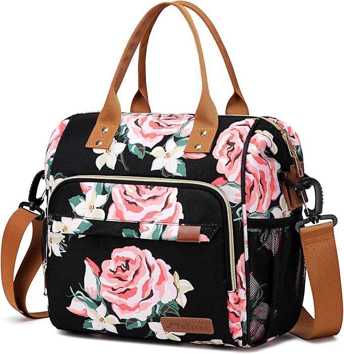 TuErCao Lunch Box for Women Adult Insulated Lunch Bag for Female Teacher Nurse by TuErcao