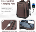 Travel Backpack, Business Anti Theft Slim Sturdy Laptops Backpack - Image 2
