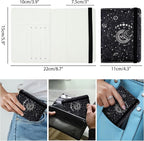 Passport Holder for Women and Men PU Leather Passport Cover for Travel - Image 4
