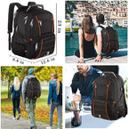 Travel Backpacks for Men Women, Extra Large College School Laptop Bookbags - Image 7