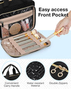 BAGSMART Toiletry Bag Hanging Travel Makeup Organizer - Image 3
