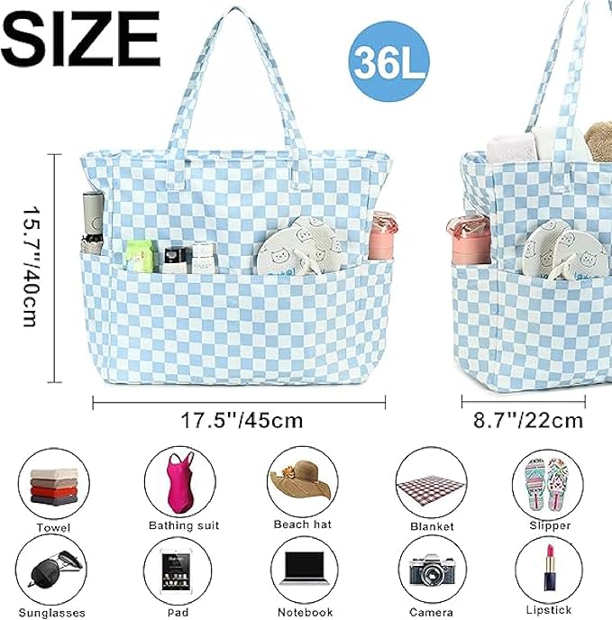 Waterproof Beach Tote Pool Bags - Image 2