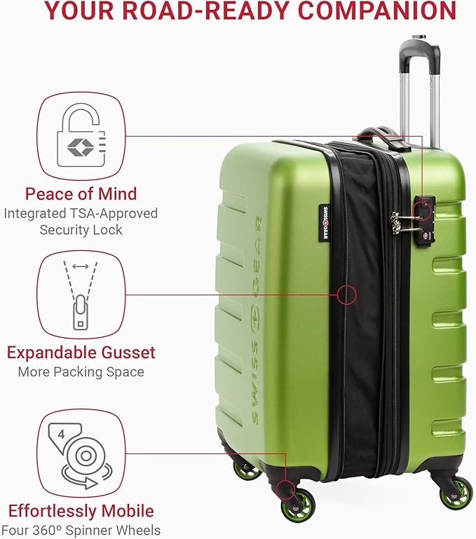 SwissGear 7366 Hardside Expandable Luggage - Image 3