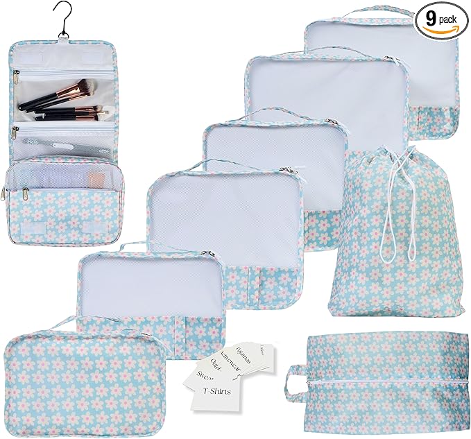 9 Set Packing Cubes by Unknown
