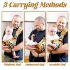 Baby Sling Carrier, Adjustable Non-Ship Hip Seat Toddler Carriers - Image 7